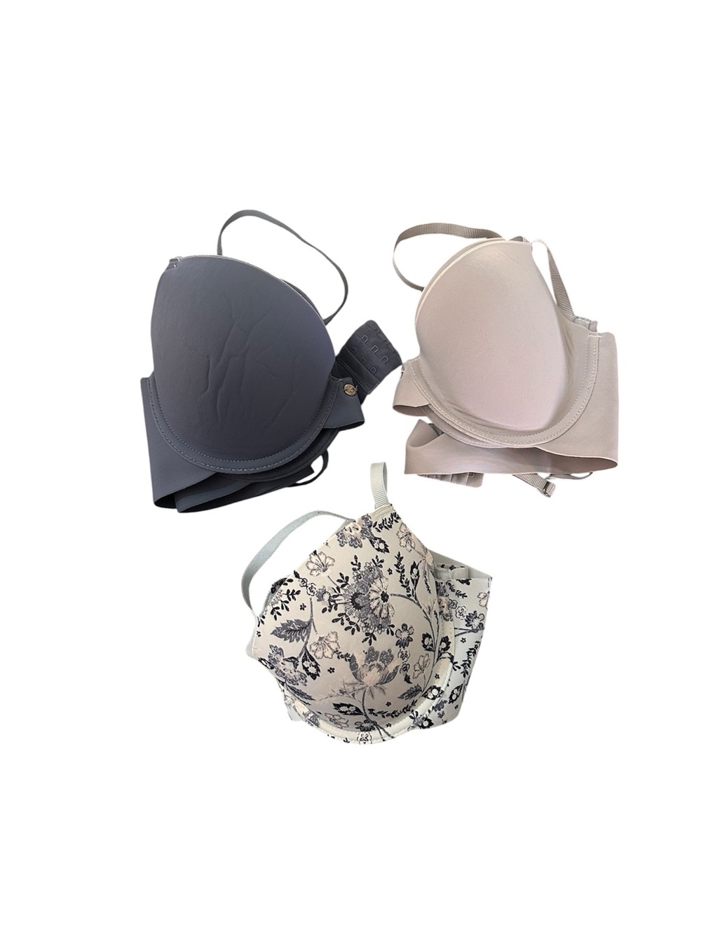 Lucky Brand Underwire Bra Set, 3 Pack, 36b